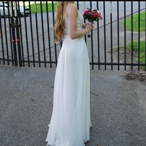 White Prom Dress